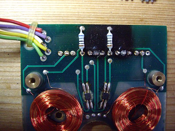 B215 Transistoren zum Teil ausgeltet